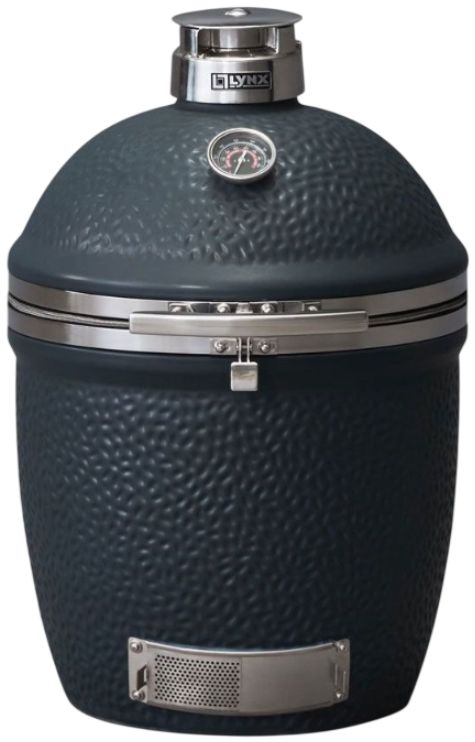 LYNX® Kamado 23" Matte Gray Tabletop Charcoal Grill-0
