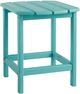 Signature Design by Ashley® Sundown Treasure Turquoise Plastic Outdoor Rectangular End Table-0