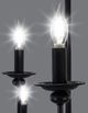 YHD Whitmore Matte Black 9-Light Chandelier-4