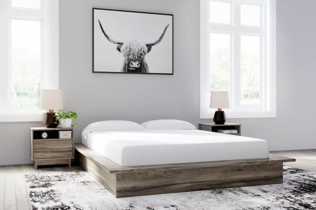 Signature Design by Ashley® Shallifer Brown Queen Platform Bed-1