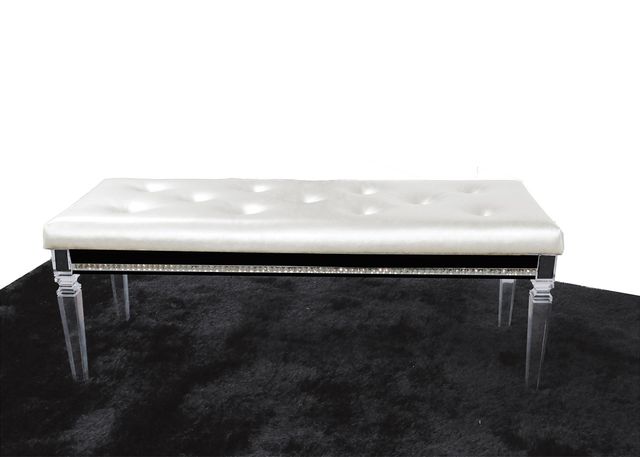 Nationwide Furniture Distributors White Bench-0