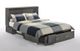 Pacific Parawood Sagebrush Queen Size Folding Wood Murphy Cabinet Bed with Mattress-1