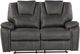 Steve Silver Co. Katrine Charcoal Mnaual Reclining Loveseat-3