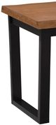 John Thomas Furniture® Home Accents Bourbon Oak/Black Live Edge End Table-1