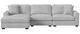 Elements International Arizona 3-Piece Steno Stone Modular Sectional and Left-Arm Facing Chaise-1