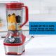 Kenmore® 1200W Red and Stainless Steel Counter Blender with Variable Speed-5