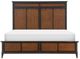 Legacy Classic Fenmore Dark Mocha/Distressed Cherry Queen Panel Bed-2
