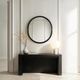Renwil® Ditto Matte Black Accent Mirror-1