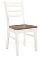 Sunny Designs™ Pasadena Buckskin/Marble White Ladderback Chair-0