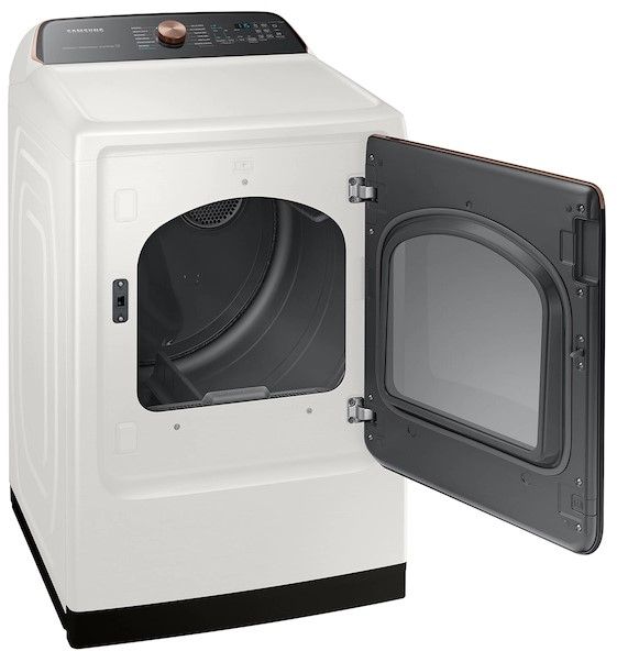 Samsung 7.4 Cu. Ft. Ivory Electric Dryer -1