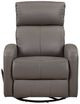 Homelegance® Sorrento Mocha Manual Swivel Glider Recliner-2