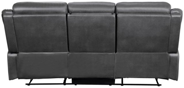 Homelegance® Yerba Gray Double Manual Reclining Sofa-3