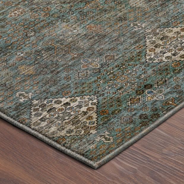 Dalyn™ Rug Company Aristo AR1 Teal 5'x8' Area Rug-4