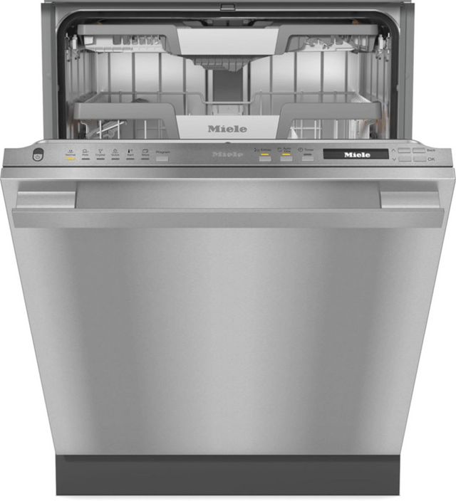 Miele 24" Stainless Steel Top Control Built In Dishwasher -0