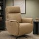Flexsteel® Cove Dune Leather Power Swivel Recliner with Power Headrest, and Lumbar-2