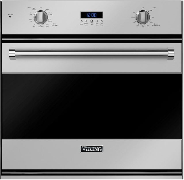 Viking® 3 Series 30" Stainless Steel Electric Single Built in Oven-0