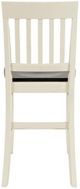Jofran Inc. Decatur Lane Autumn Brown/White Counter Stool-1