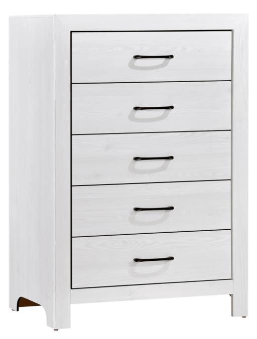 Mazin Furniture Corbin White Chest-0