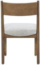 Bernards Elure Latte Crescent Chair-2