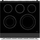 Thor Kitchen 30" Black Pro Style Electric Range with Precision Knob Control & Stainless Steel Hardware-5