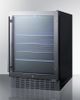 Summit® 4.2 Cu. Ft. Stainless Steel Beverage Center-1