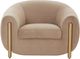 TOV Furniture Lina by Inspire Me! Home Decor Cafe Au Lait Accent Chair-2