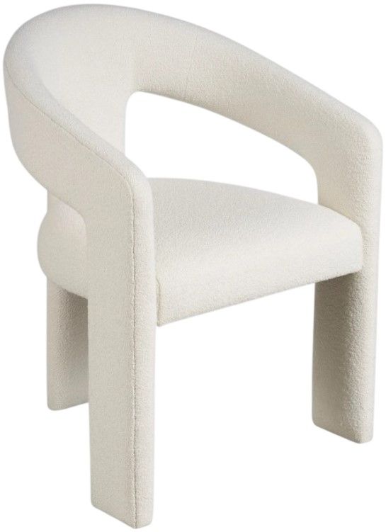 Universal Explore Home™ New Modern Vesper Canberra Ivory Arm Chair-0