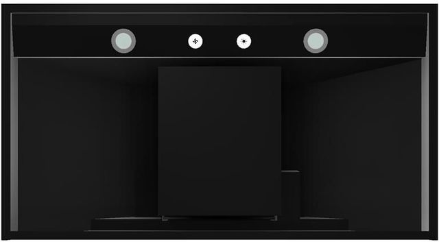 Vent-A-Hood® 36" Black Air Recover System (ARS) Euro-Style Duct-Free Wall Mounted Range Hood-3