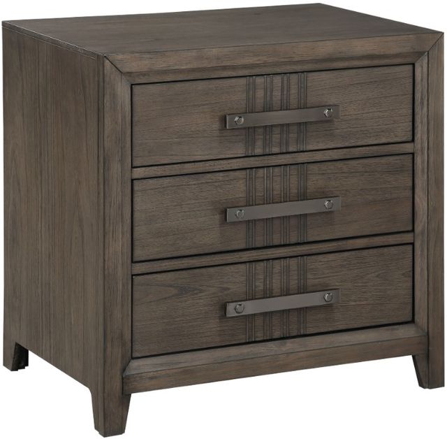 New Classic® Home Furnishings Landon Walnut Nightstand-0