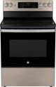 GE® 30" Slate Freestanding Electric Range-2