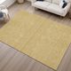 Dalyn™ Rug Company Soft Essentials SE6 Gold 5'x8' Area Rug-1