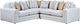 Fusion Furniture 3-Piece Durango Pewter L-Shape Sectional-0