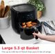 Frigidaire® 5.3 Quart Black Air Fryer-5