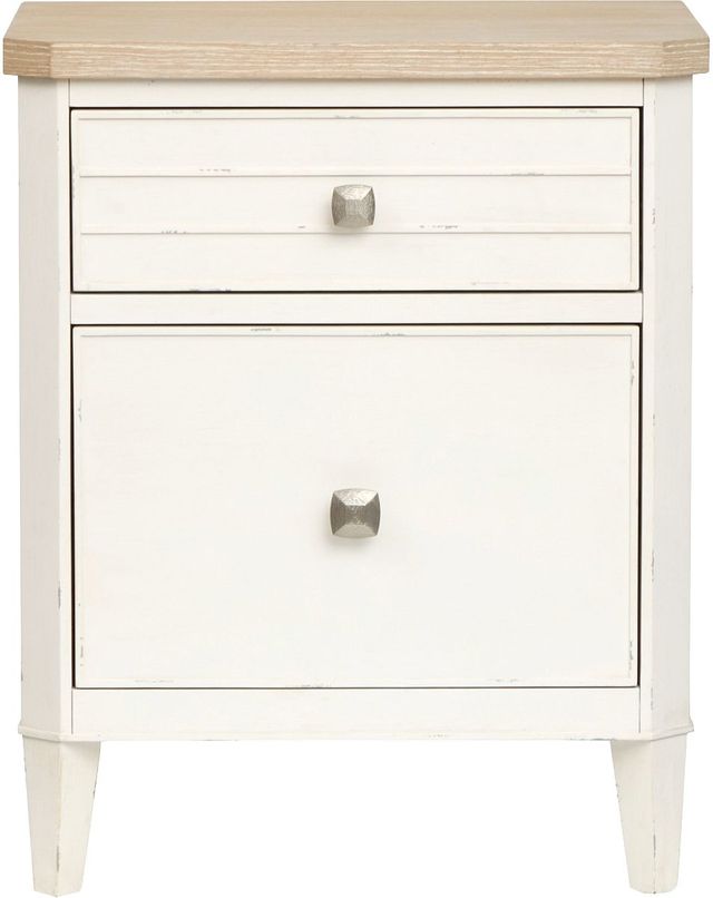 Magnussen Home® Echo Isles Driftwood/Sea Pearl Telephone Table-2