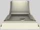 Vent-A-Hood® Designer Series 42" Biscuit Wall Mounted Range Hood-4
