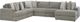Signature Design by Ashley® Avaliyah 6-Piece Ash Right-Arm Facing Sectional and Chaise-0