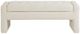 Olliix by Madison Park Cream Gillian Storage Bench-0