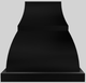 Vent-A-Hood® Designer Series 48" Black Island Range Hood-1