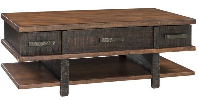 Signature Design by Ashley® Stanah 2-Piece Two-Tone Living Room Table Set-1