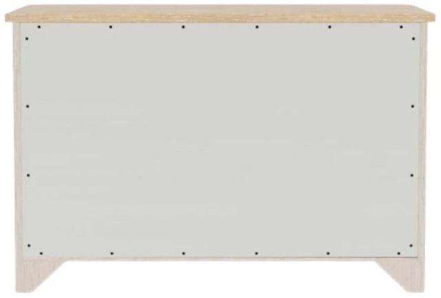 Riverside Furniture Glenndale Aged White/Wheat Buffet-4