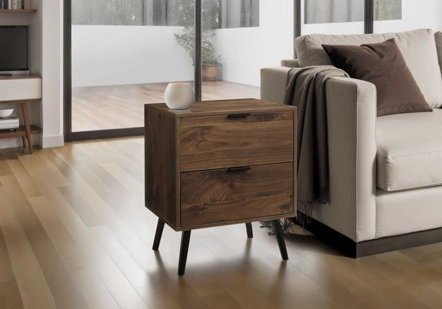 Monarch Specialties Inc. Walnut End Table -2