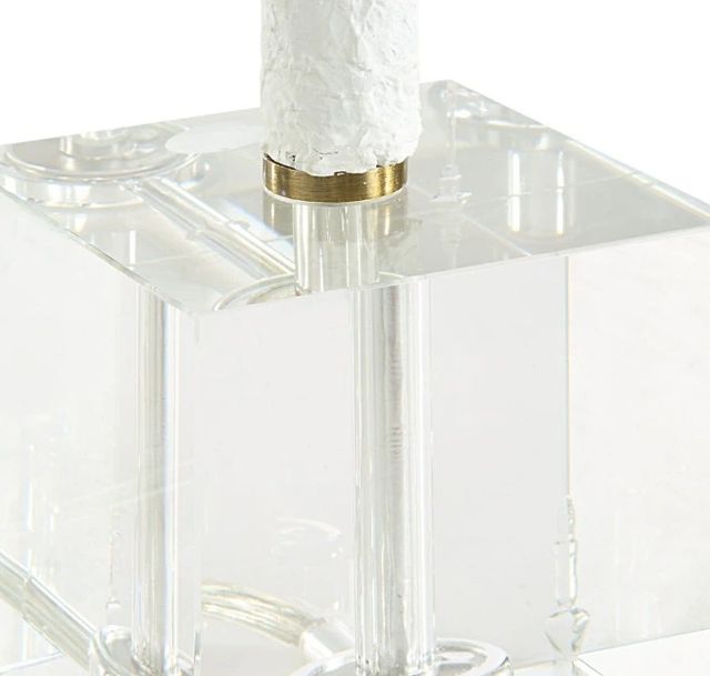 Uttermost® Helena White Table Lamp-3