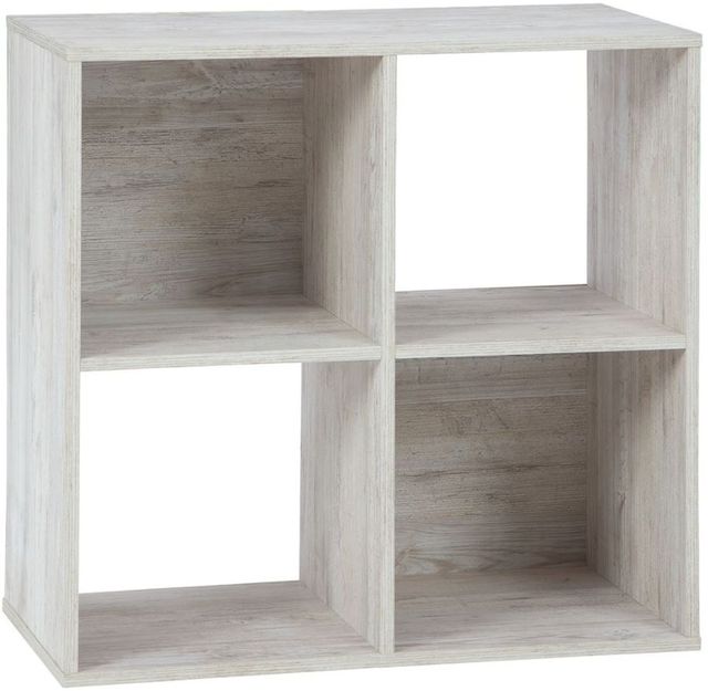 Signature Design by Ashley® Paxberry Whitewash Four Cube Organizer-0