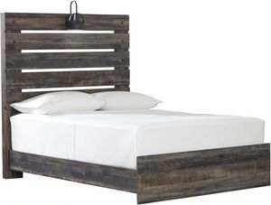 Signature Design by Ashley® Drystan Brown Rustic Full Panel Bed