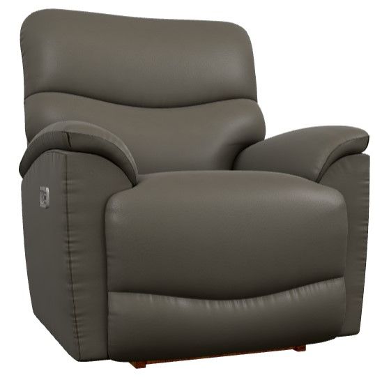 La-Z-Boy® Trouper Tar Power Rocking Recliner with Headrest and Lumbar-0