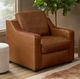 Flexsteel® Hudson Autumn Leather Chair-1