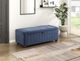 Homelegance® Derby Blue Storage Bench-1