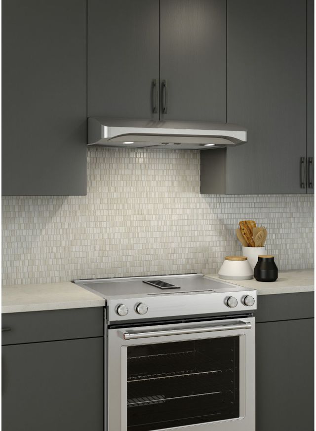 Broan® Elite Alta™ 1 Series 30" Stainless Steel Convertible Under Cabinet Range Hood-3
