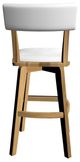 Mavin Customizable Bella 30" Swivel Bar Stool-2