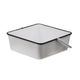 A & B Home 2-Piece White Basket Set-1